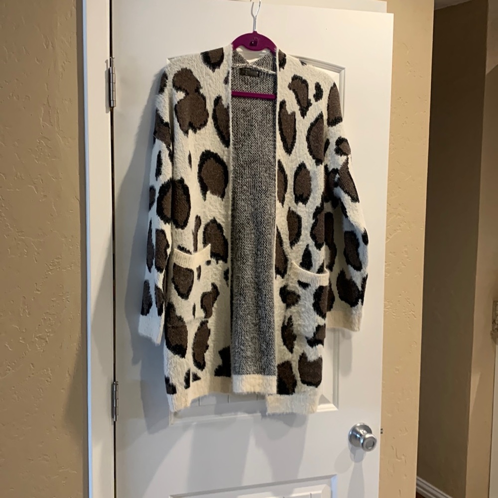 Warm & cozy open long sweater